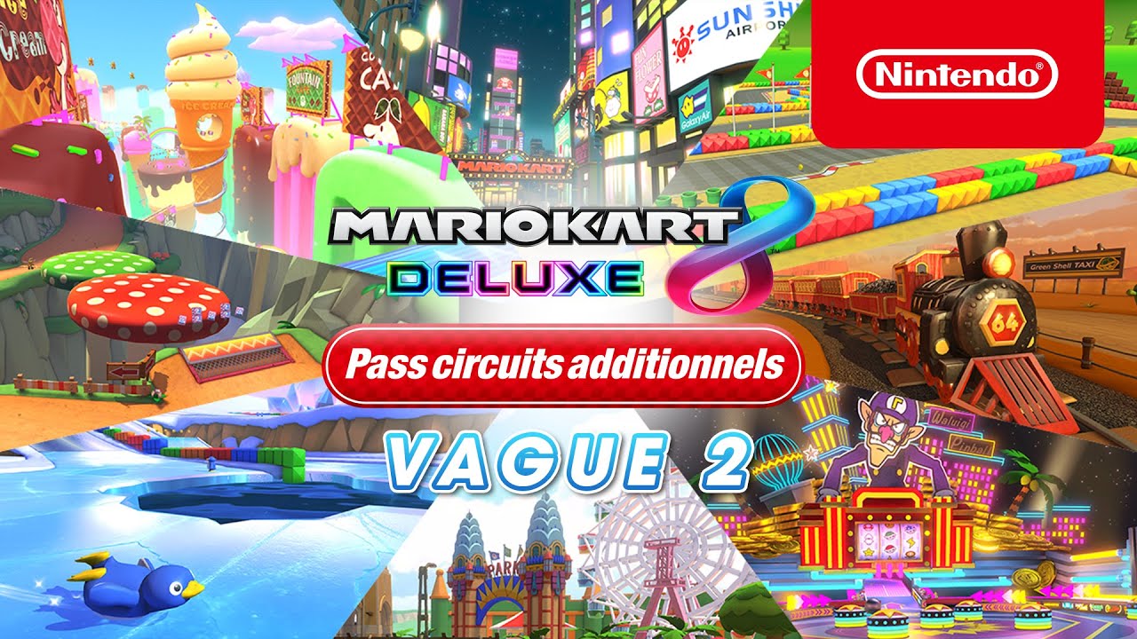 La vague 2 du Pass circuits additionnels Mario Kart 8 Deluxe arrive le 4 août ! (Nintendo Switch)