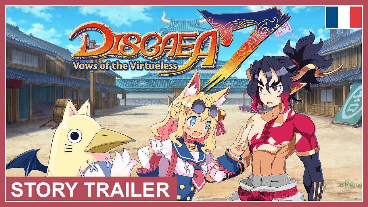 Disgaea 7: Vows of the Virtueless - Story Trailer (Nintendo Switch, PS4, PS5, Steam) (EU - French)
