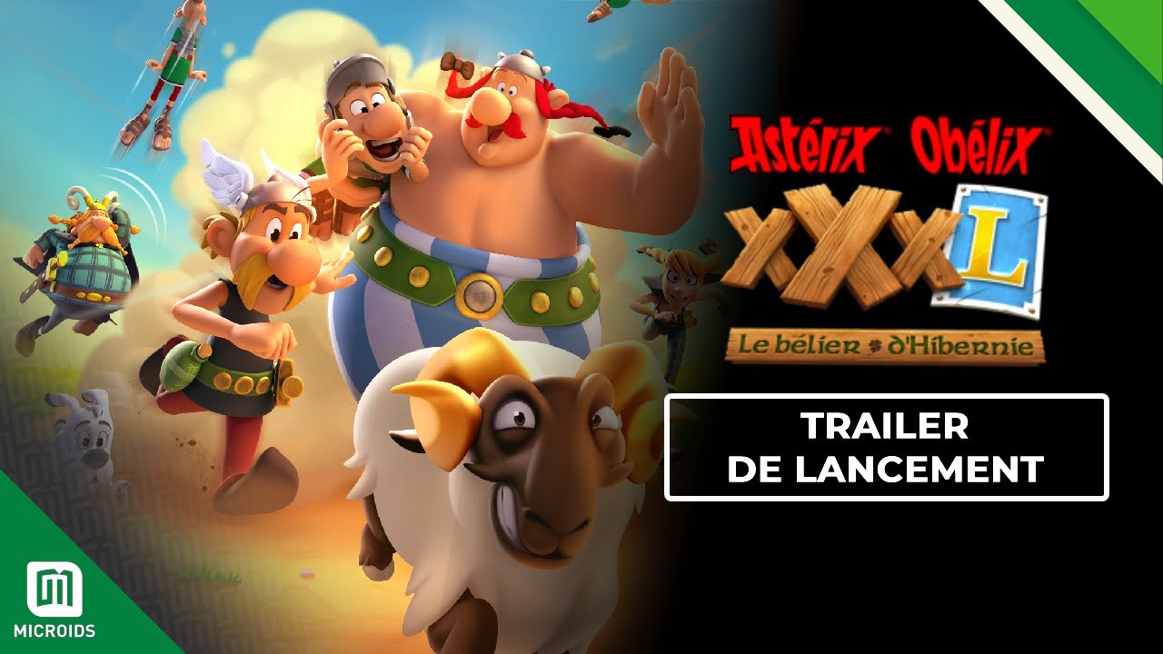 Astérix & Obélix XXXL – Le bélier d'Hibernie | Trailer de lancement | Microids & OSome Studio