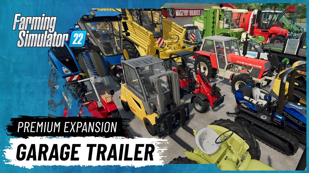 Farming Simulator 22: Premium Expansion - Garage Trailer