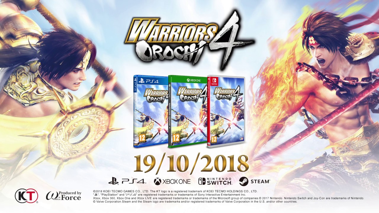 Warriors Orochi 4 - Character Highlight trailer