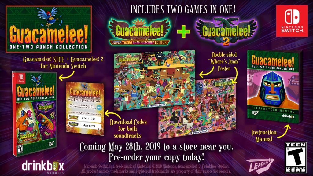 Guacamelee One Two Punch Collection Switch