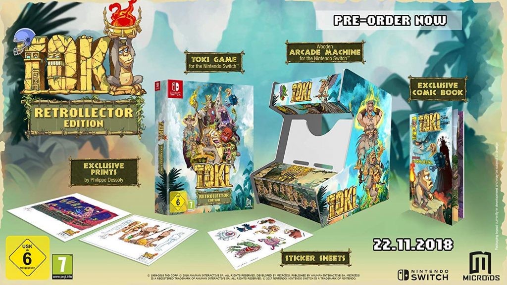 Toki Retrocollector Edition Switch