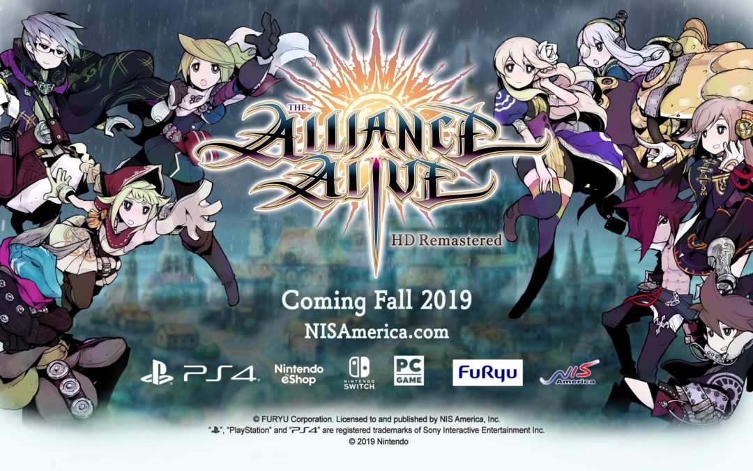 The Alliance Alive HD Remastered annoncé en Europe