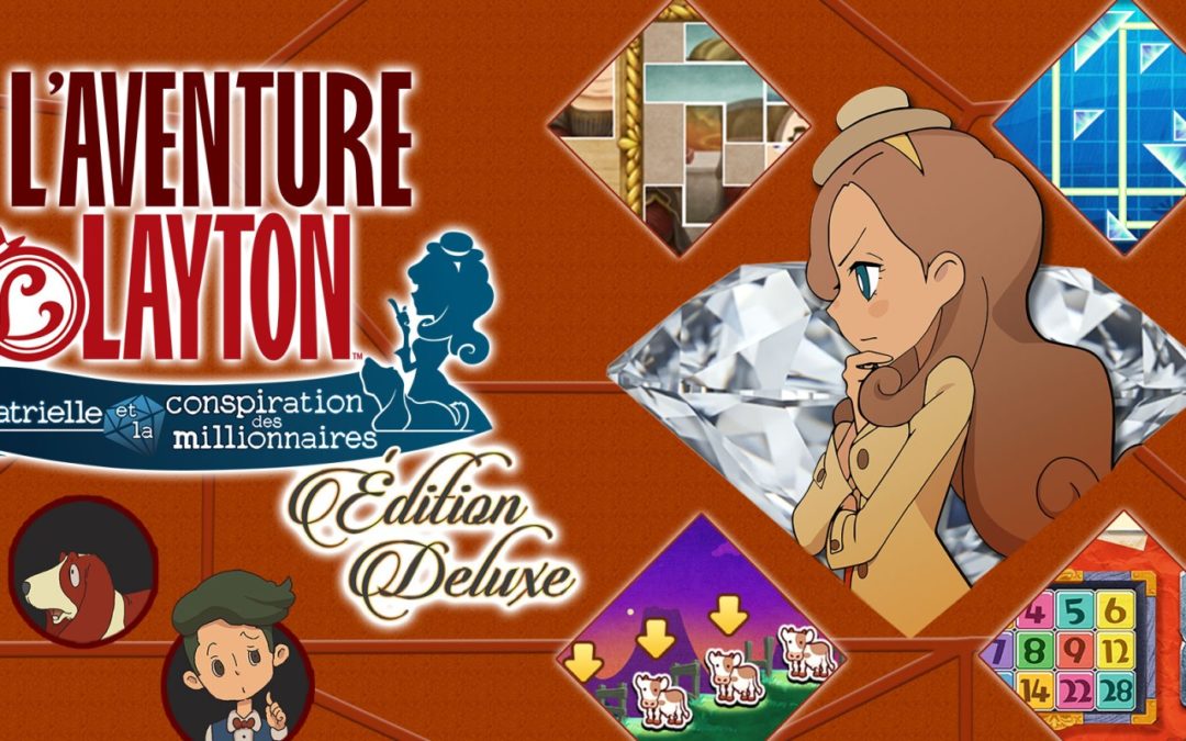 L’Aventure Layton : Katrielle et la conspiration des millionnaires Edition Deluxe (Switch) *MAJ*