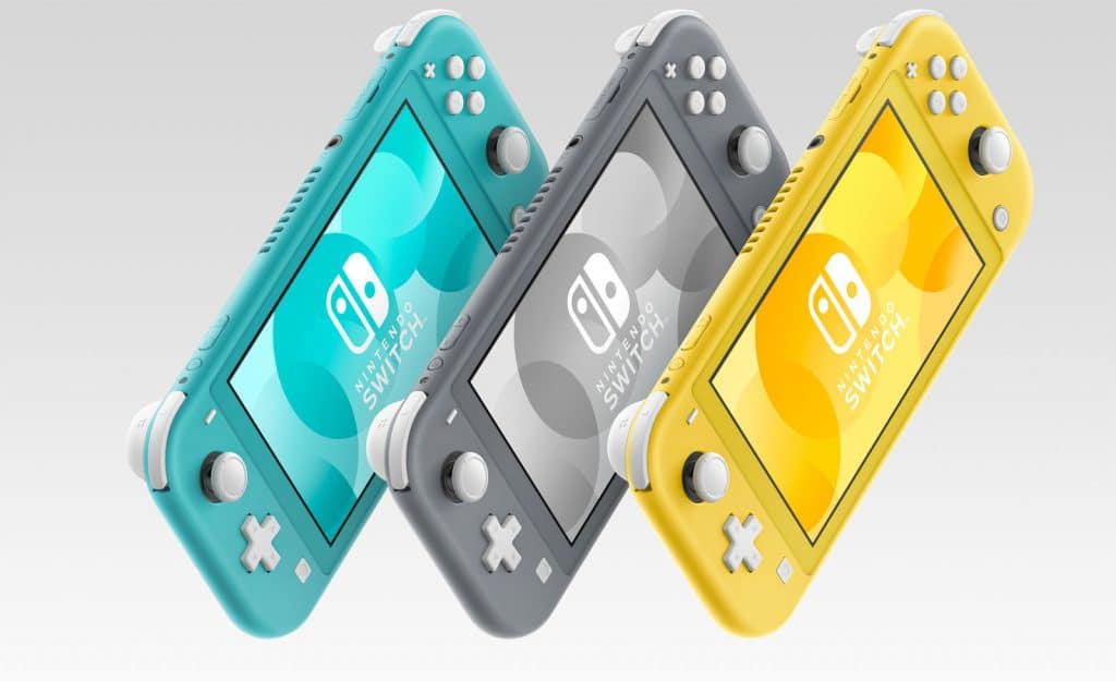 Nintendo Switch Lite Mockup