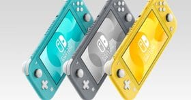 Nintendo Switch Lite Mockup