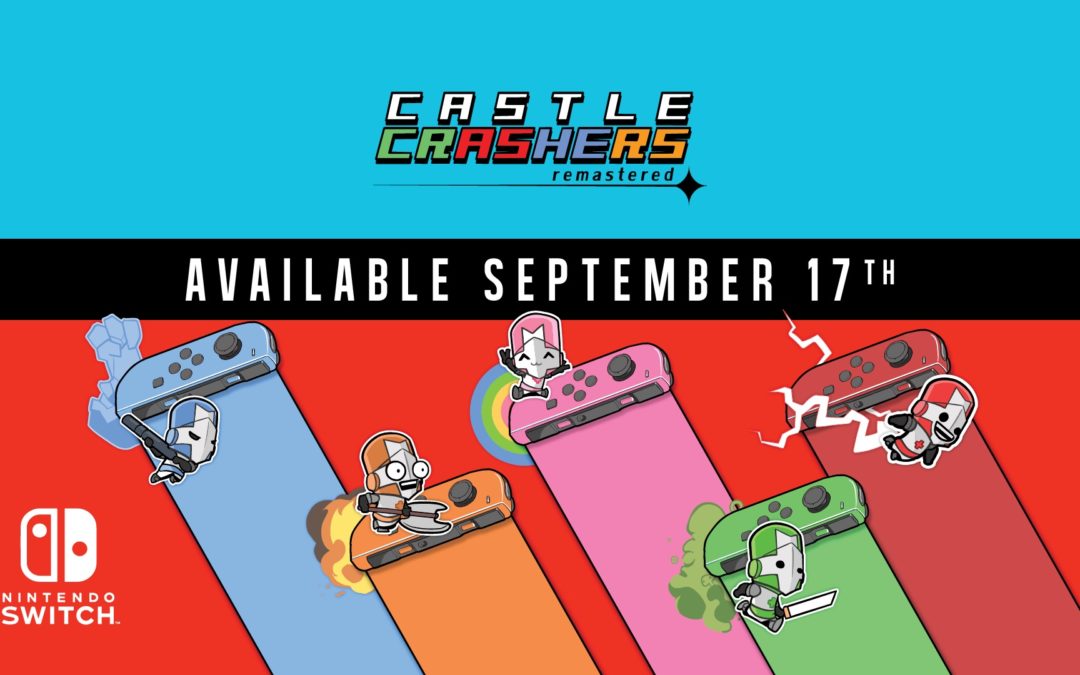 Castle Crashers Remastered prend date sur Switch