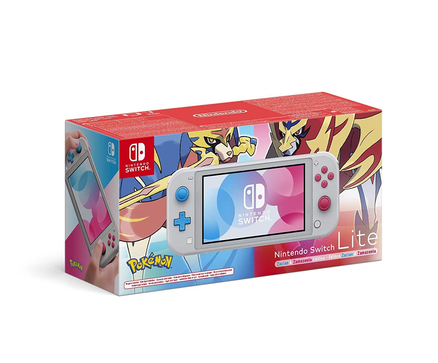 Bon Plan] Console Nintendo Switch Lite Edition Limitée Zacian - Main Image