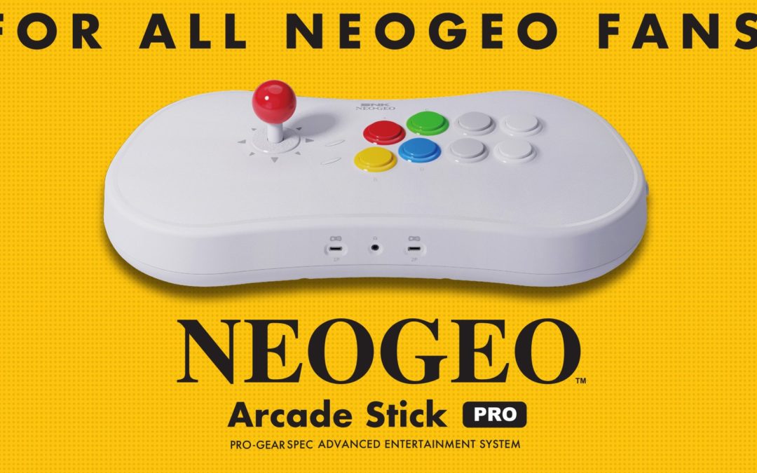 SNK dévoile le Neo Geo Arcade Stick Pro *MAJ*