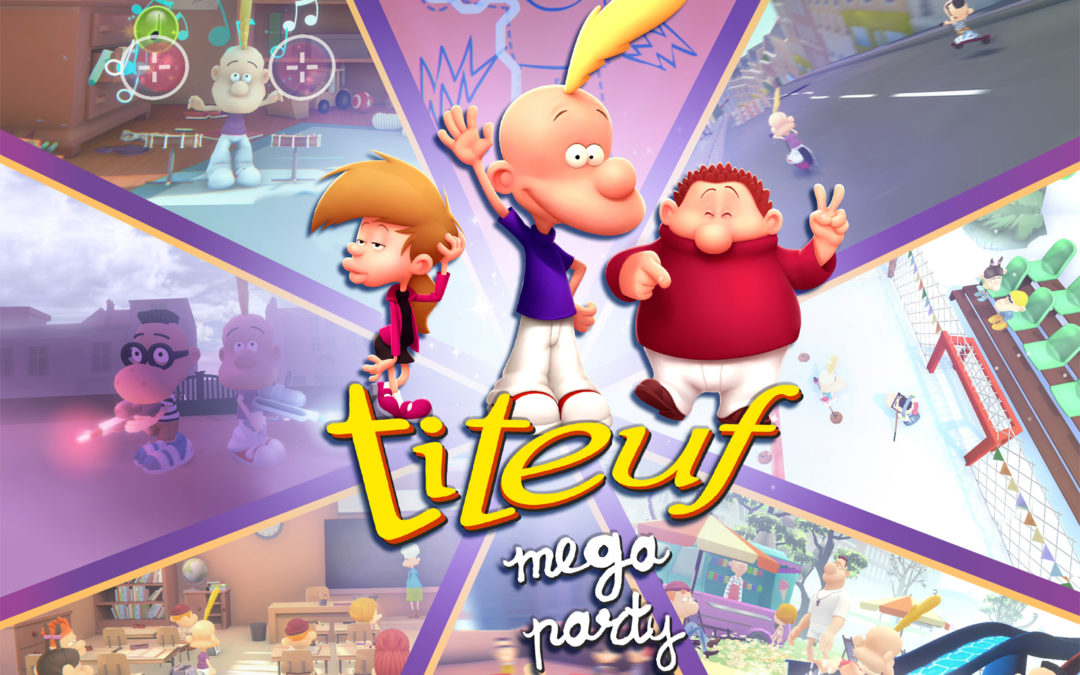 Microids annonce Titeuf Mega Party
