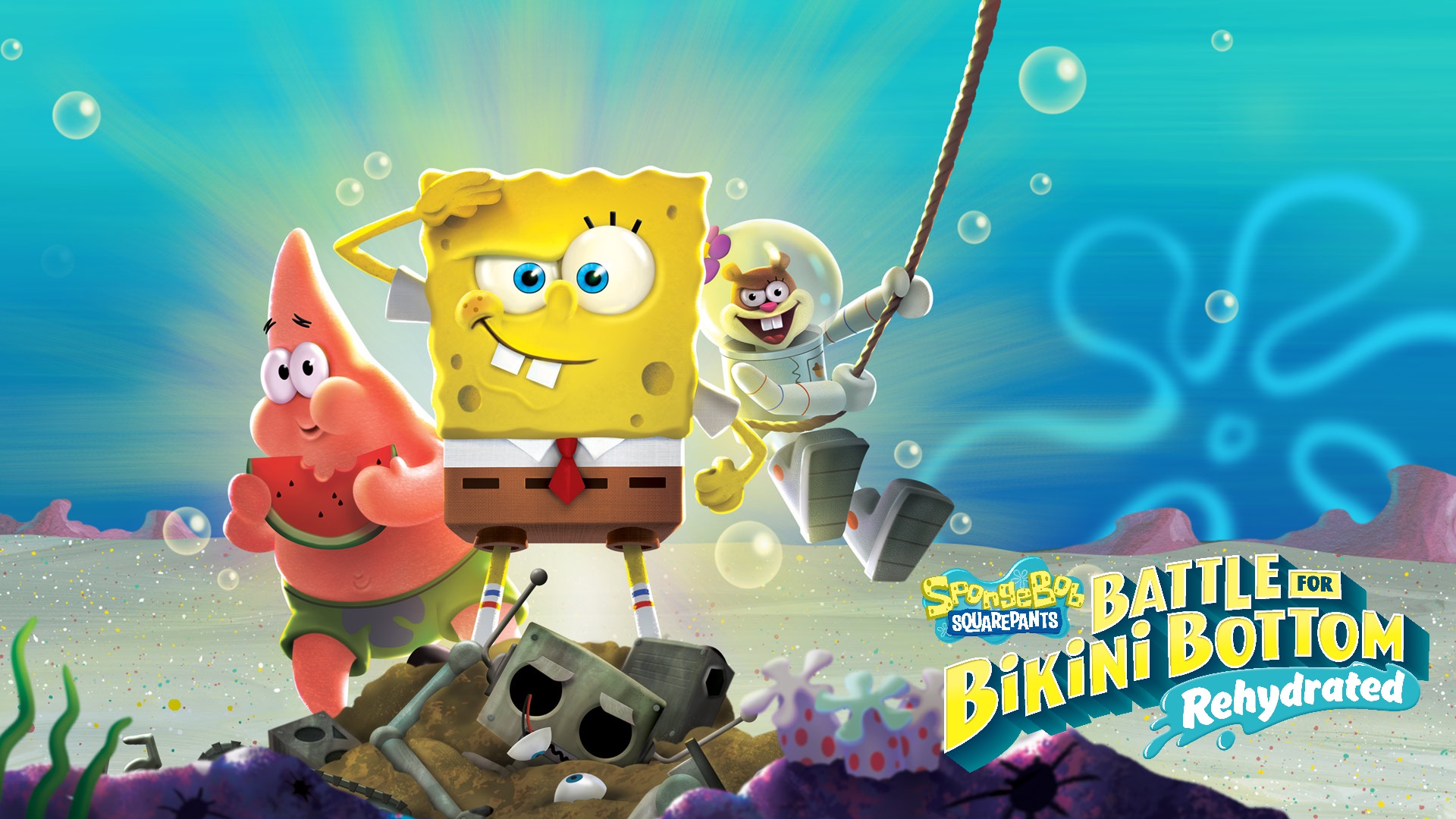  Pr co Bob L Eponge Bataille Pour Bikini Bottom R hydrat Switch