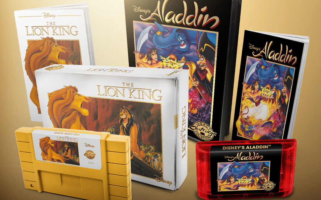 Aladdin et le Roi Lion reviennent sur SNES et Mega Drive