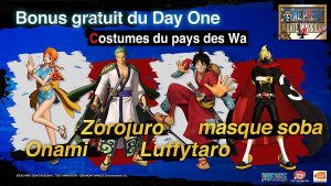 One Piece Pirate Warriors 4 Bonus Day One