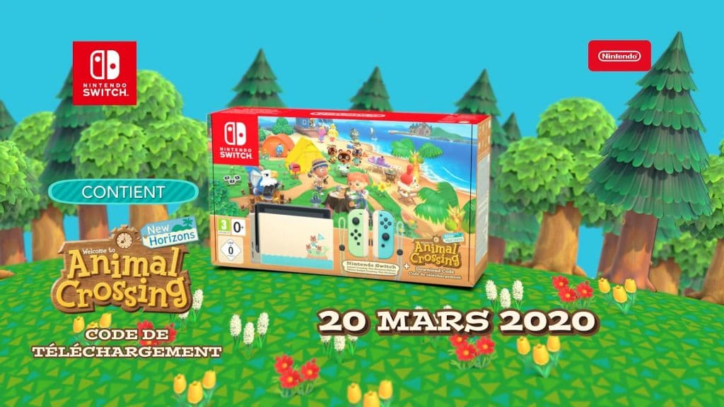 Pack Animal Crossing Switch Edition Limitee