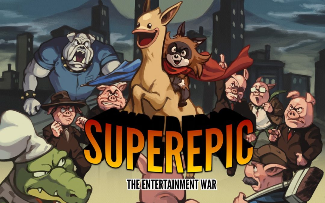 SuperEpic : The Entertainment War (Switch) / Edition Collector Badge
