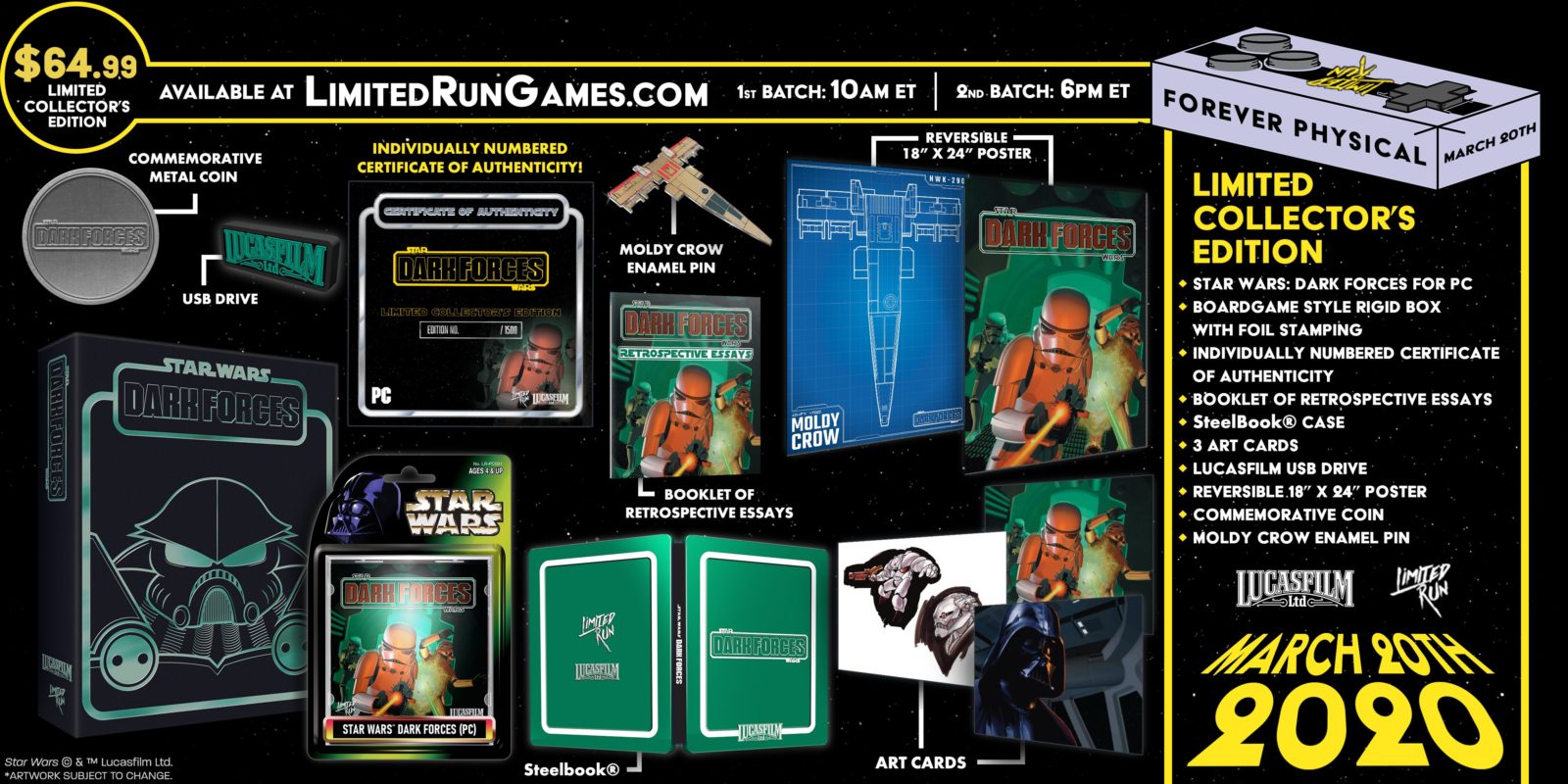 Lot De 4 Jeux PC En Boîte : Star Wars, Settlers, Rayman - État Correct Pour Collectionneurs