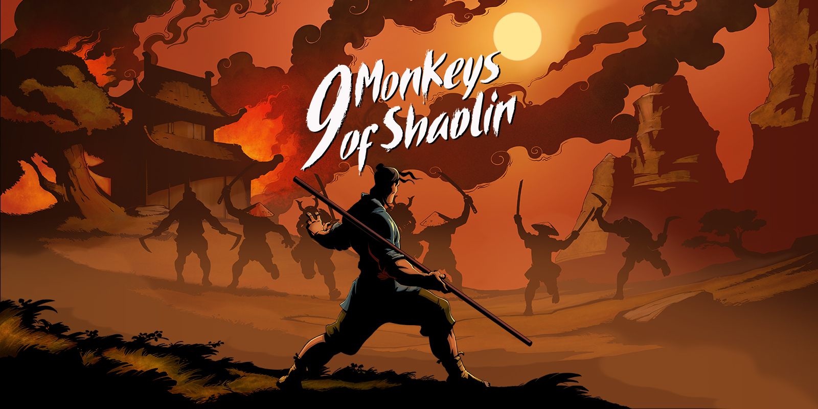 9 Monkeys Of Shaolin Artwork