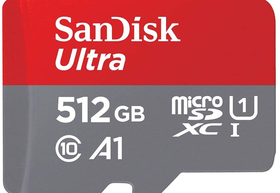 Cartes mémoires SanDisk Ultra microSDXC (200 à 512 Go)
