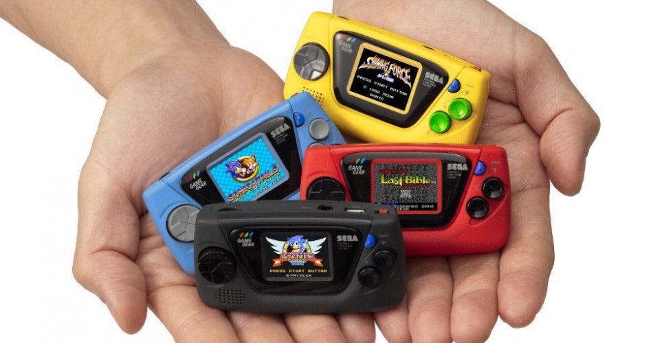 Game Gear Micro 4 Consoles