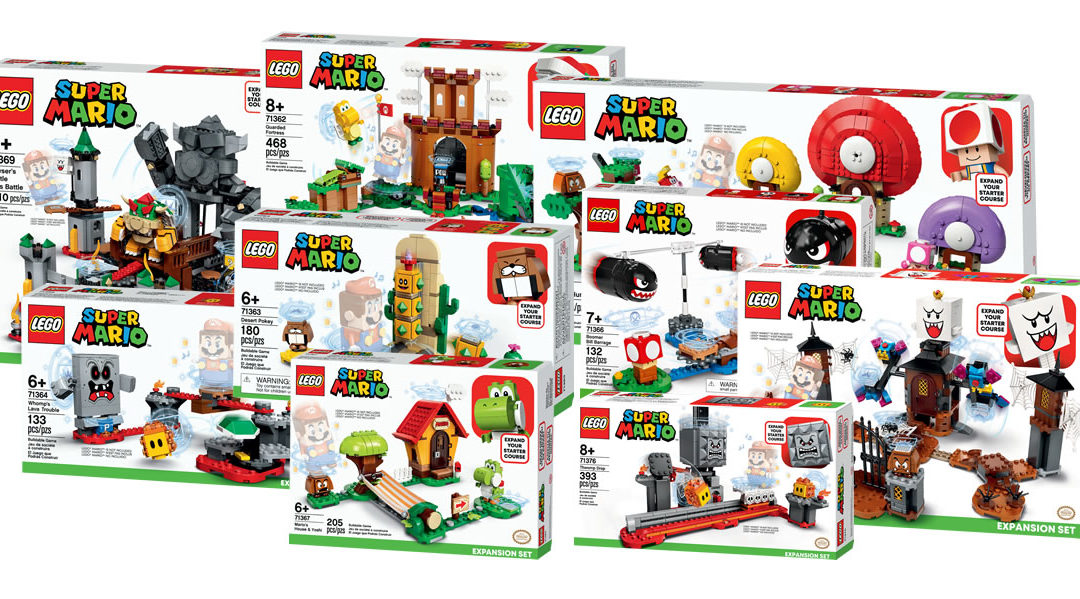 De nouvelles extensions pour LEGO Super Mario