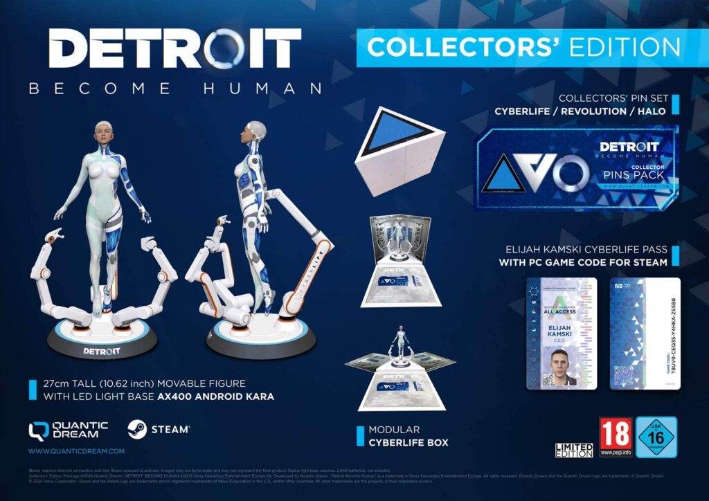 Detroit Become Human Collector Pc