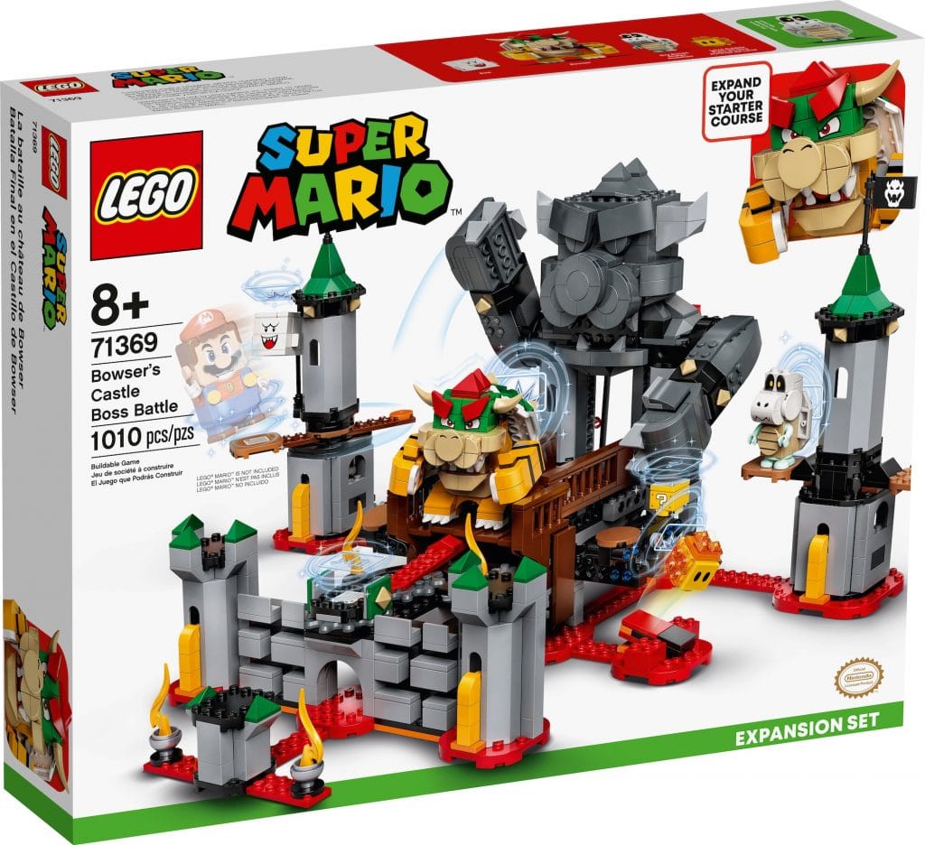 Lego Super Mario Bataille Chateau Bowser Package