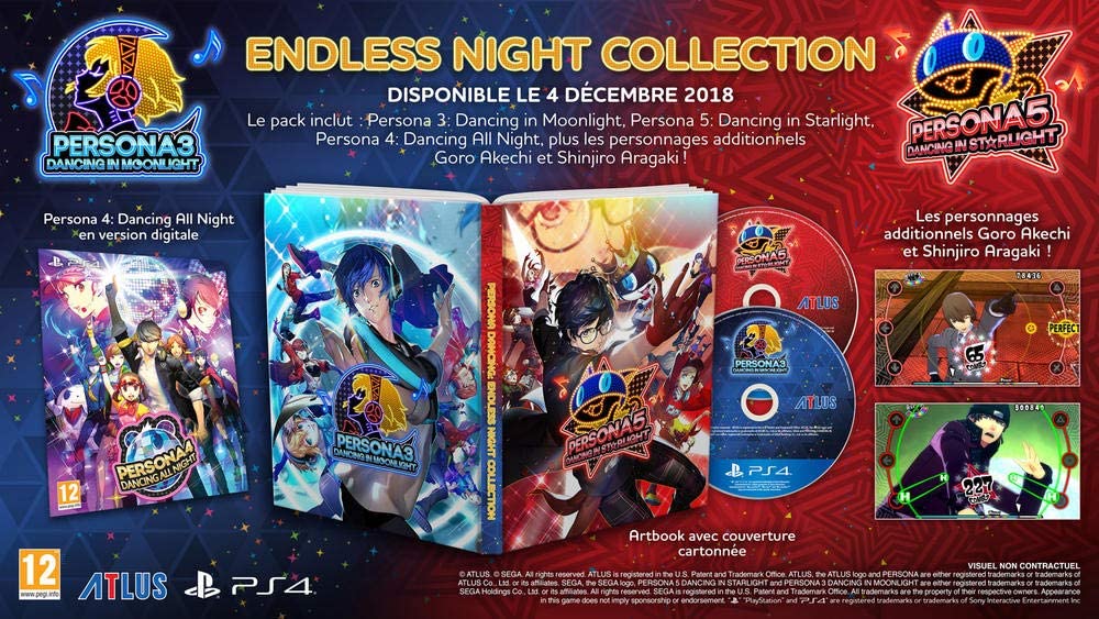 Persona Dancing Endless Night Collection PS4 Vf