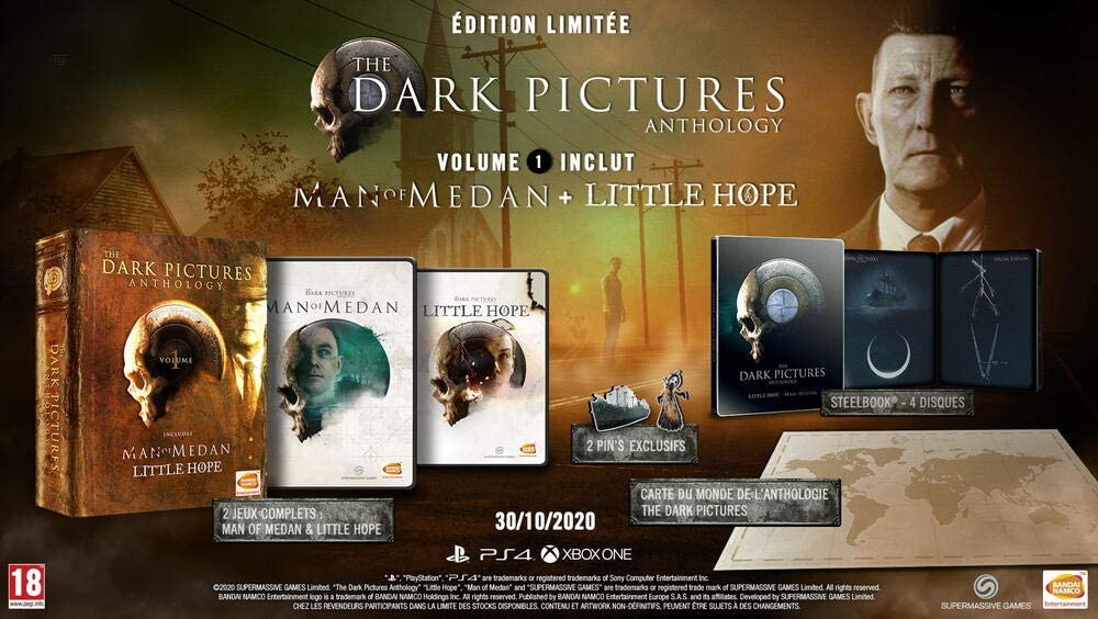 The Dark Pictures Anthology Volume 1 Edition Limitee
