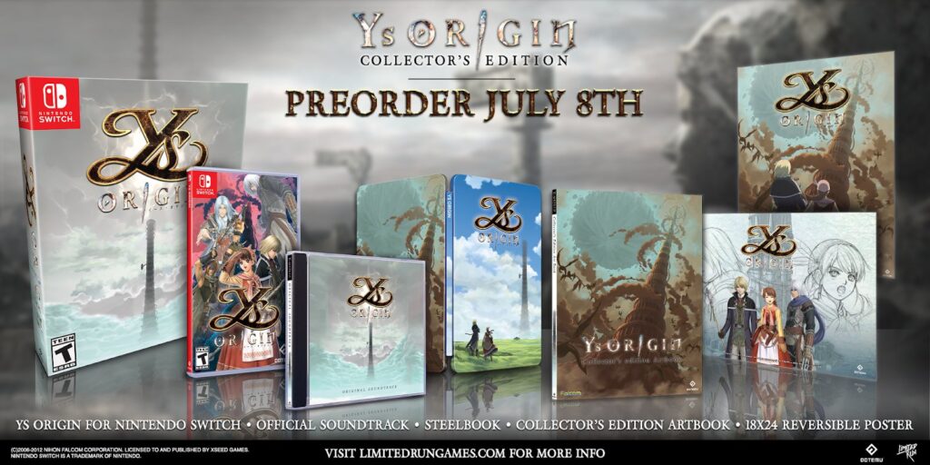 Ys Origin Edition Collector Lrg