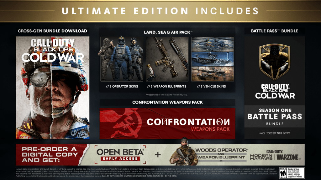 Call Of Duty Black Ops Cold War Ultimate Edition