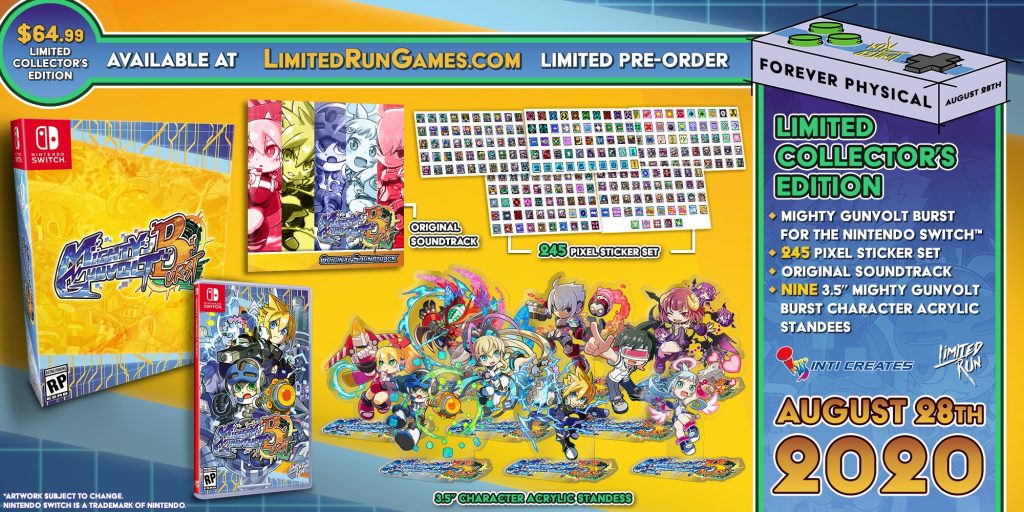 Mighty Gunvolt Burst Lrg Collector