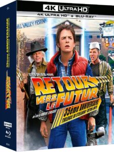 Retour Vers Le Futur Trilogie 4k Steelbook