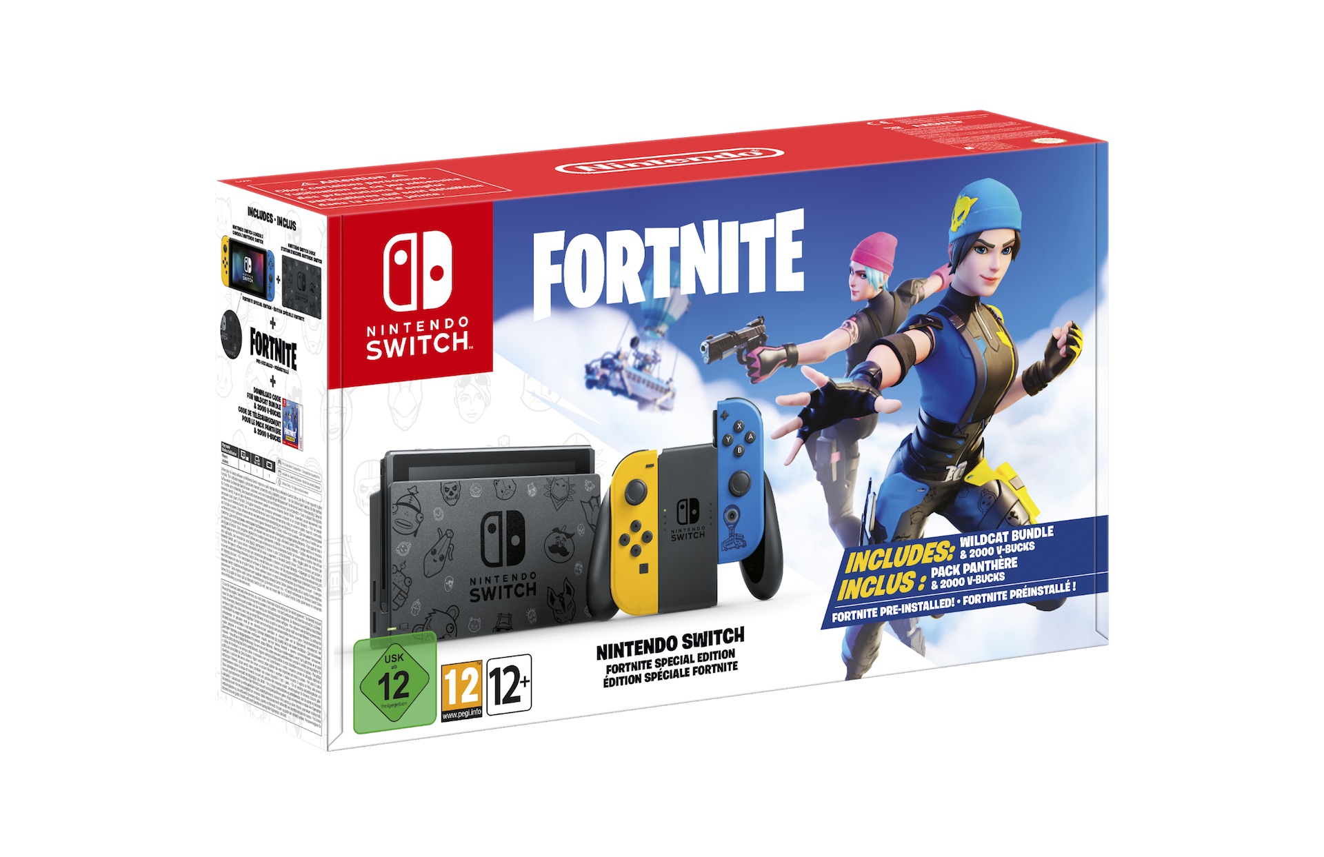 Console Nintendo Switch Édition Spéciale Fortnite à 293,99