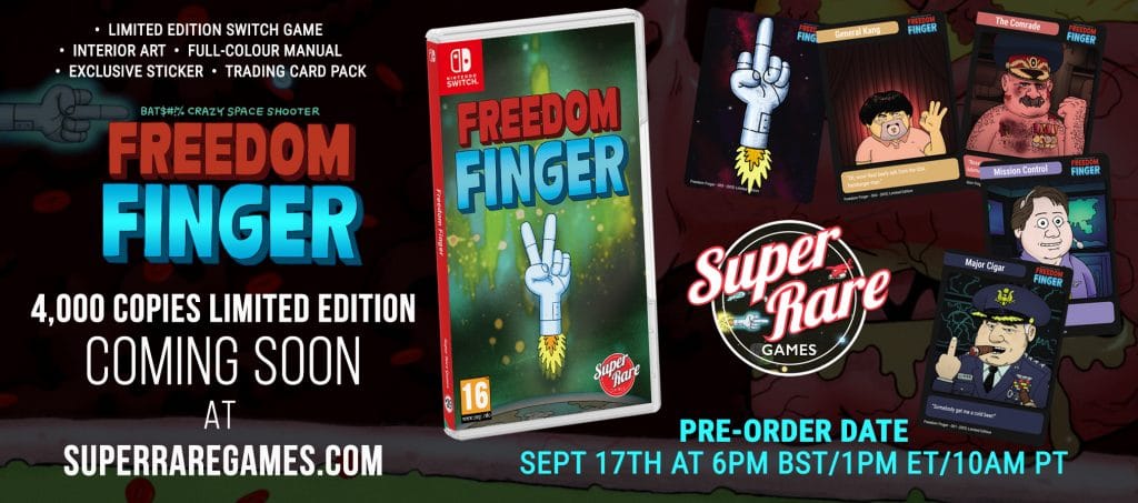 Freedom Finger Super Rare Games