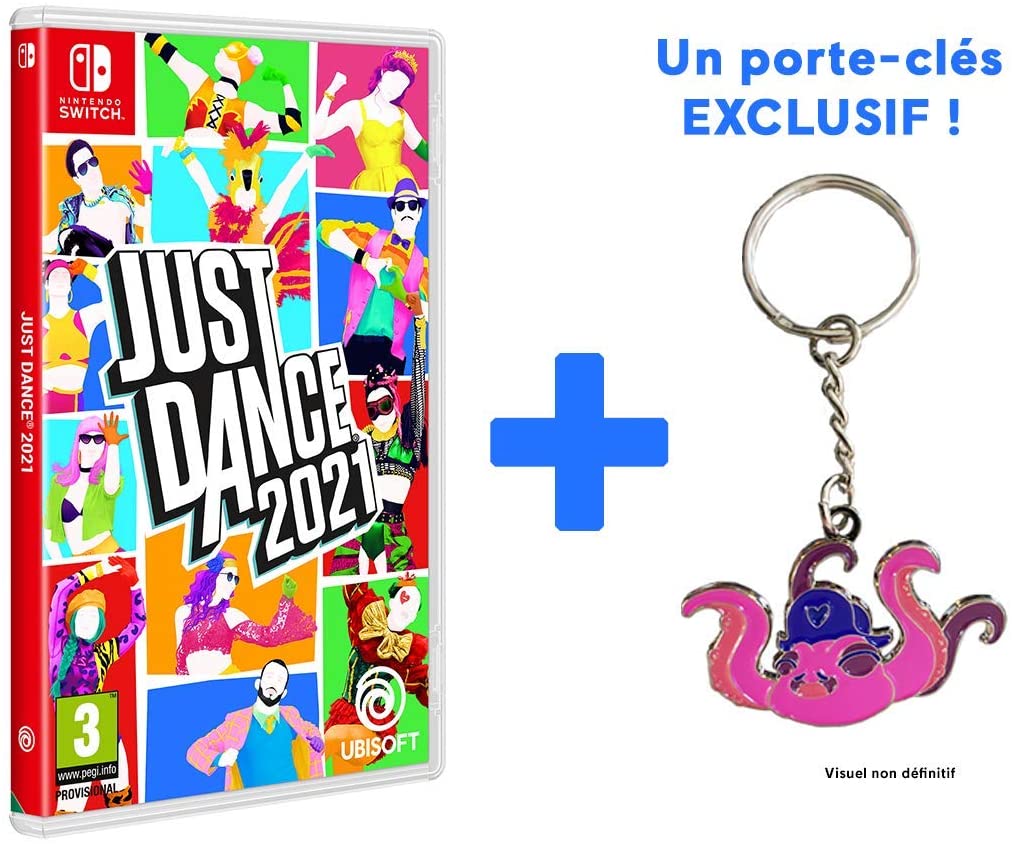 Just Dance 2021 Switch Porte Cles