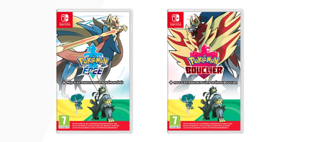 Pokémon Epée – Bouclier (Switch) avec Pass d’extension