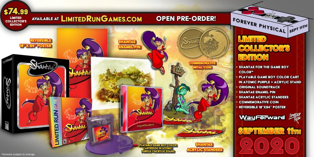 Shantae Gbc Lrg Collector