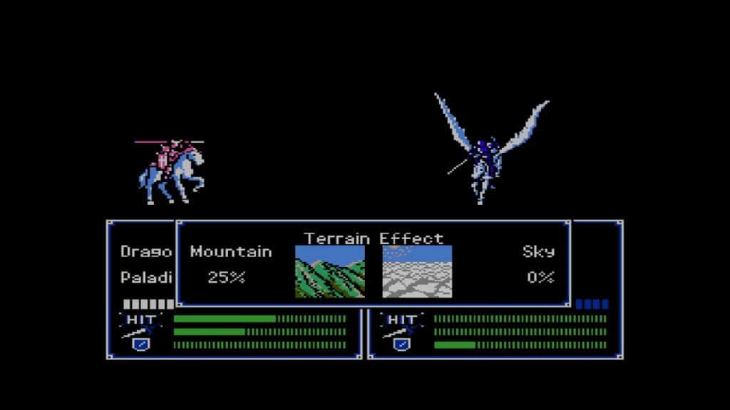 Fire Emblem Shadow Dragon Battle Terraineffect