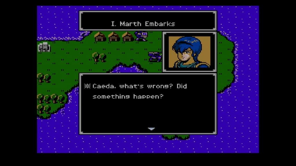 Fire Emblem Shadow Dragon Marth