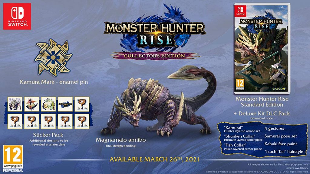 Monster Hunter Rise Edition Collector Switch