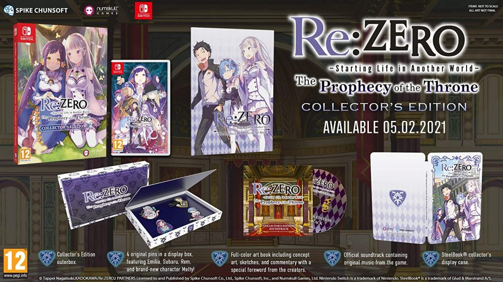 Re Zero Edition Collector Switch