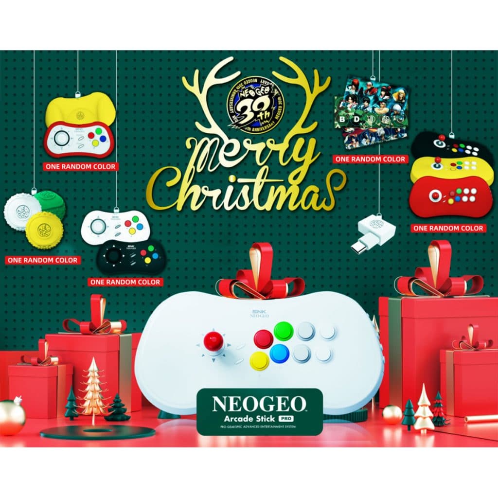 Snk Neogeo Arcade Stick Pro Edition Christmas