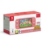 Pack Console Nintendo Switch Lite Corail Animal Croing New Horizon 3 Mois D Abonnement Nintendo Switch Online