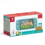 Pack Console Nintendo Switch Lite Turquoise Animal Croing New Horizon 3 Mois D Abonnement Nintendo Switch Online