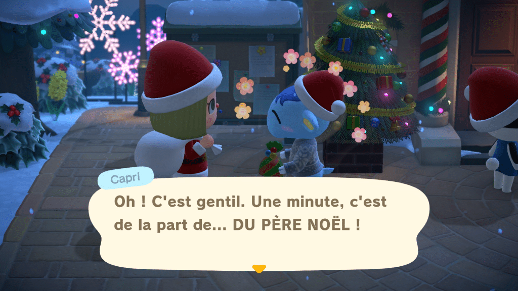 Animal Crossing New Horizons Winter Screen 04