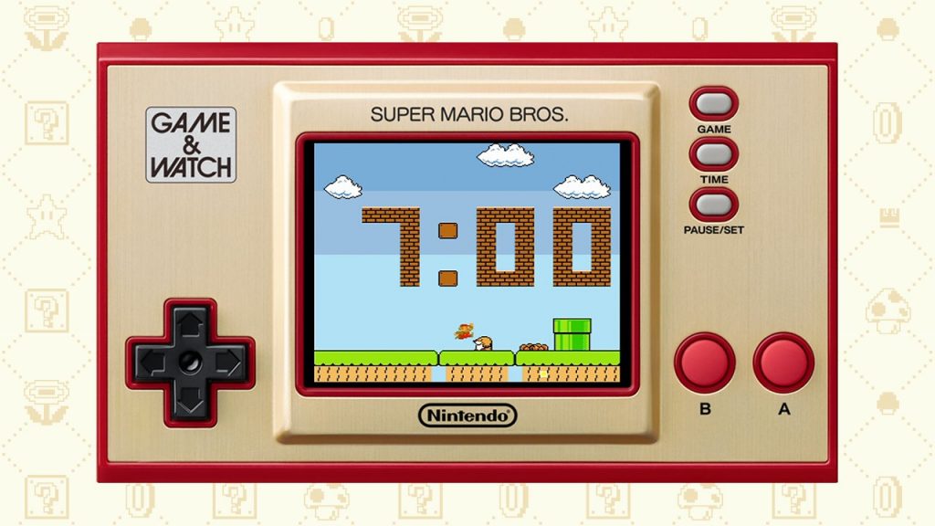 Game Watch Smb Horloge 1