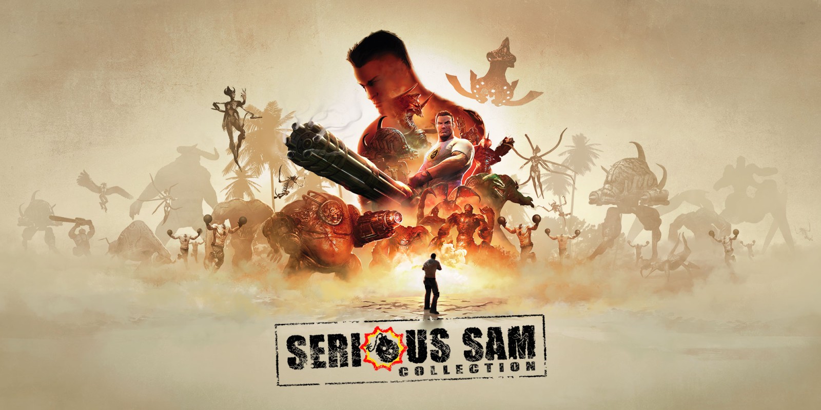 Serious Sam Collection Keyart