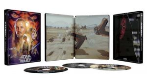 Star Wars Episode I La Menace Fantome Steelbook Exclusivite Fnac Blu Ray 4k Ultra HD