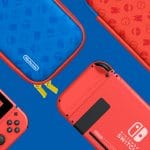 Console Nintend Switch Super Mario Design